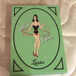 LuLu Hun Balca Block Heel in red/white size 5 UK